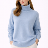Cozy Turtleneck Knit Sweater
