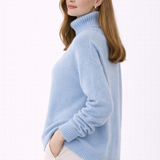 Cozy Turtleneck Knit Sweater
